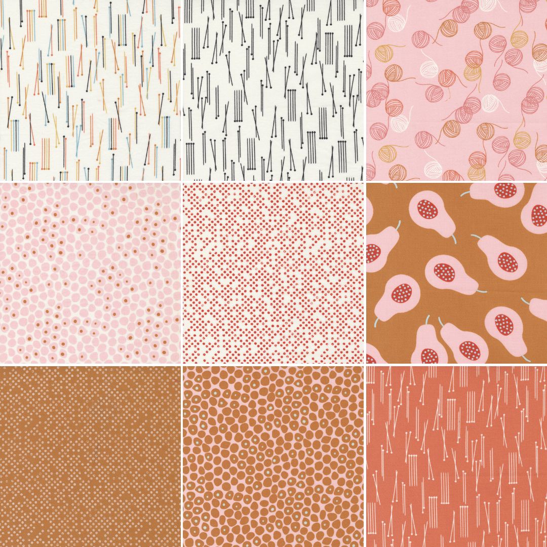 Lazy Afternoon Fat Quarter Bundle - Set of 16 - Prismatic Fiber Arts