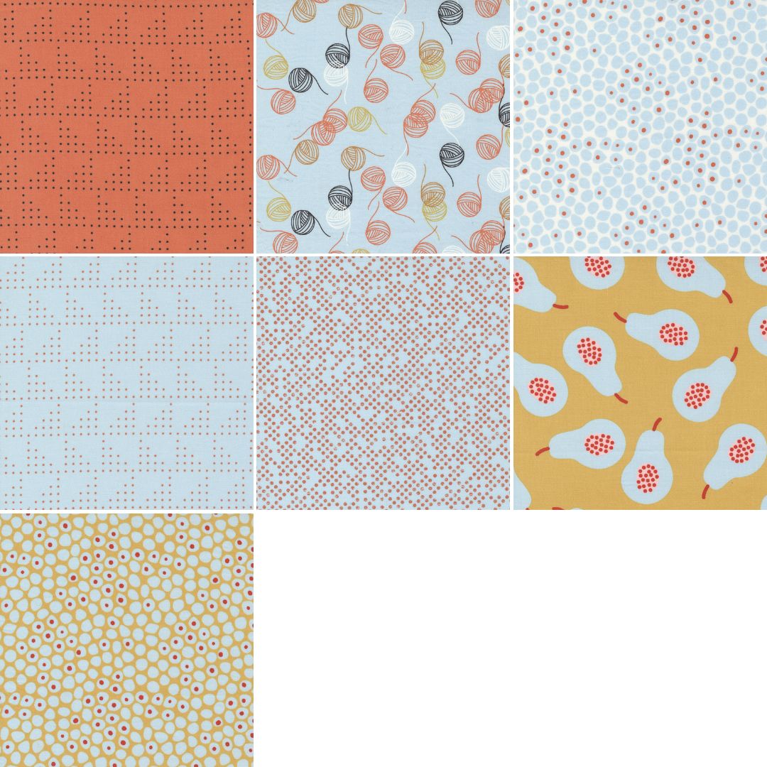 Lazy Afternoon Fat Quarter Bundle - Set of 16 - Prismatic Fiber Arts
