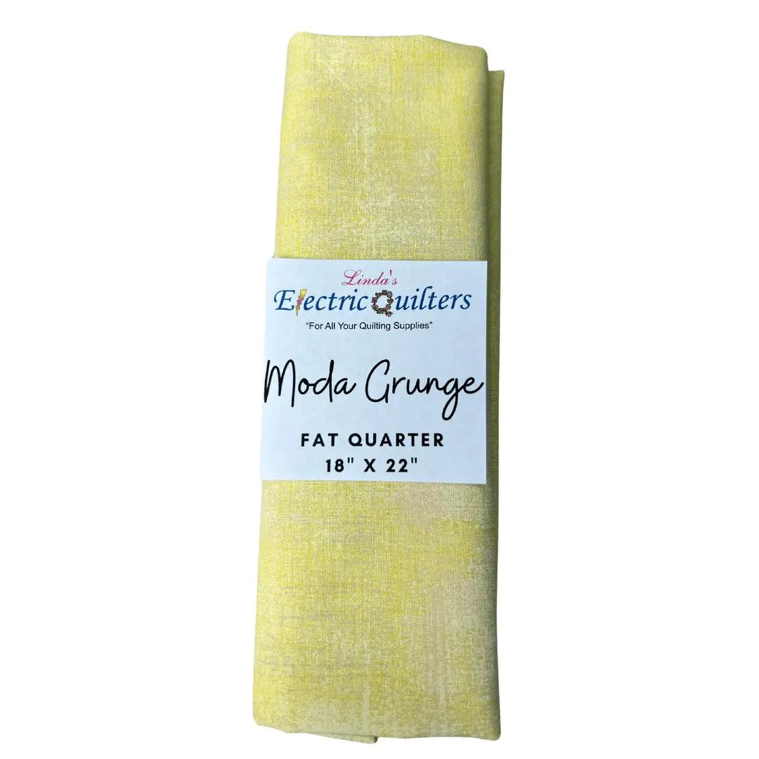 092 Lemon Grass Moda Grunge - Fat Quarter - Prismatic Fiber Arts