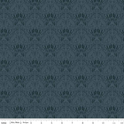 Let's Wander First Catch Blue Cotton 43"/44" Fabric Per Yard - Prismatic Fiber Arts