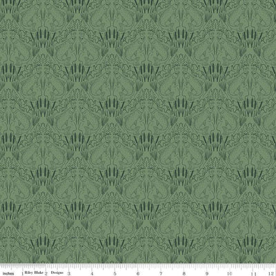 Let's Wander First Catch Sage Cotton 43"/44" Fabric Per Yard - Prismatic Fiber Arts