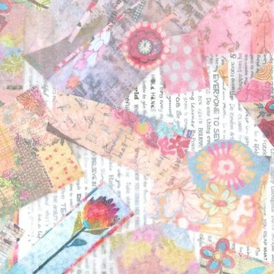 Pink New Vintage Wideback Cotton Fabric Per Yard - Prismatic Fiber Arts
