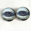 Lidded Green Sea Turtle Sew-On Button Glass Eyes - Prismatic Fiber Arts