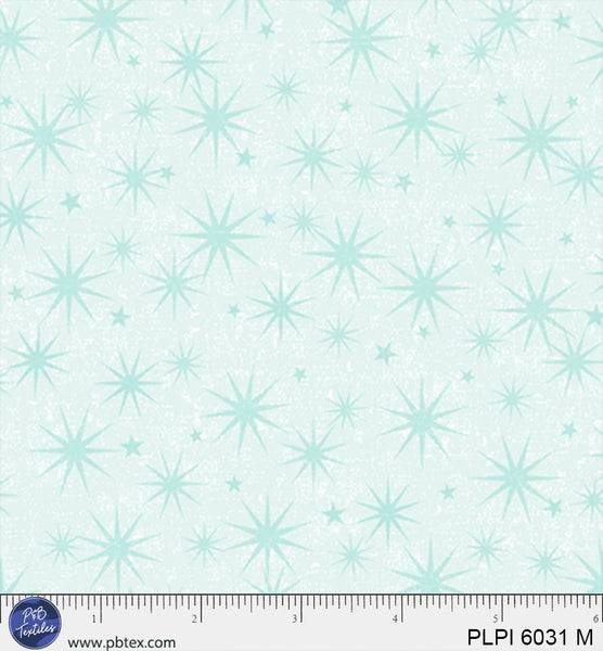 Light Starburst Bust Peace, Love, Pickleball Cotton 44”/45” Fabric Per Yard - Prismatic Fiber Arts