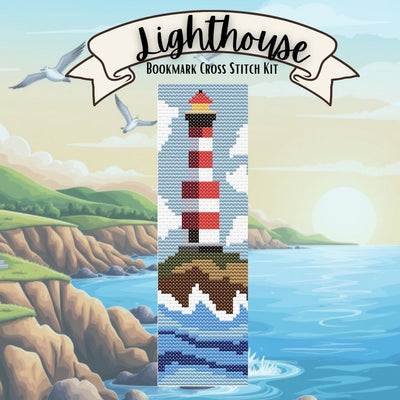 Lighthouse Bookmark - Prismatic Fiber Arts