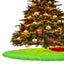 Premium Faux Fur Christmas Tree Skirt - 30 Inch | Luxurious Holiday Decorations - Prismatic Fiber Arts