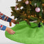 Premium Faux Fur Christmas Tree Skirt - 30 Inch | Luxurious Holiday Decorations - Prismatic Fiber Arts