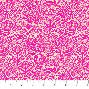 Little Heaven Haute Yesterday Cotton 44"/45" Fabric Per Yard - Prismatic Fiber Arts
