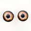 Loch Ness Monster Sew-On Button Glass Eyes - Prismatic Fiber Arts