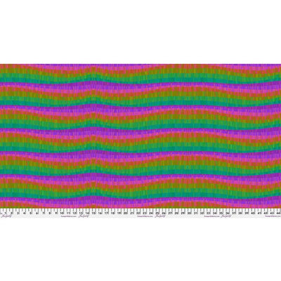 Love Stripe Multi Cotton 44"/45" Fabric Per Yard - Prismatic Fiber Arts
