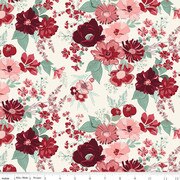 Love You Always Main Cream Cotton 43"/44" Fabric Per Yard - Prismatic Fiber Arts