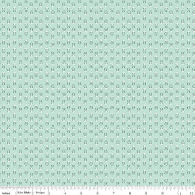 Love You Always Plants Mist Cotton 43"/44" Fabric Per Yard - Prismatic Fiber Arts