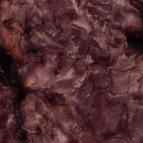 Luxe Cuddle Galaxy Black Cherry Fabric per yard - Prismatic Fiber Arts