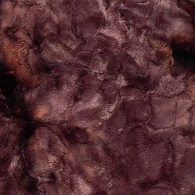 Luxe Cuddle Galaxy Black Cherry Fabric per yard - Prismatic Fiber Arts