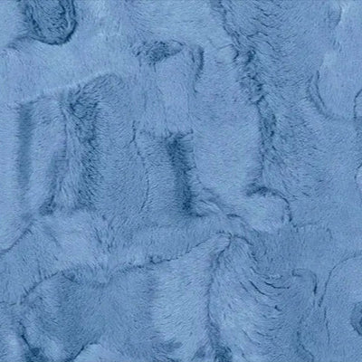 Luxe Cuddle Hide Bluebell Fabric per yard - Prismatic Fiber Arts