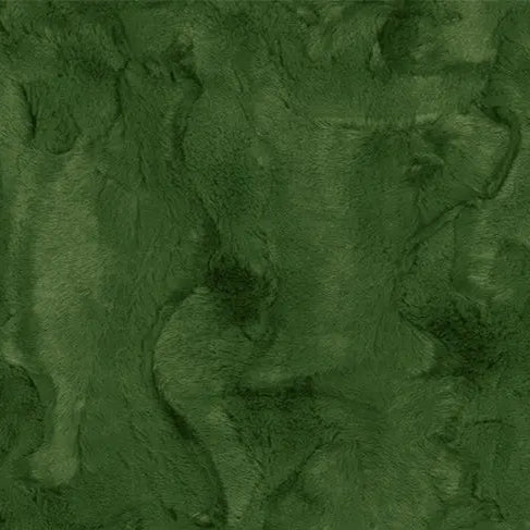 Luxe Cuddle Hide Evergreen Fabric per yard - Prismatic Fiber Arts