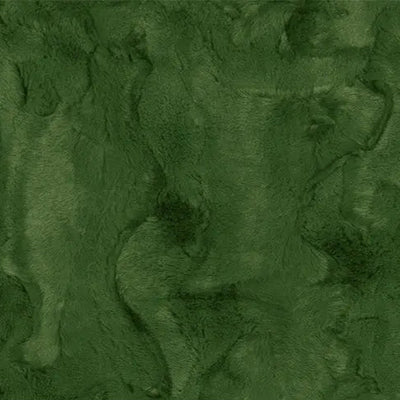Luxe Cuddle Hide Evergreen Fabric per yard - Prismatic Fiber Arts