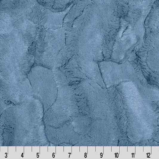 Luxe Cuddle Hide Jeans Fabric per yard - Prismatic Fiber Arts