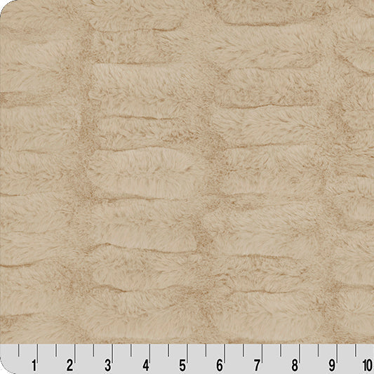 Luxe Cuddle Milan Eggshell 58"/60" Fabric per yard