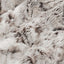 Luxe Cuddle Snowy Owl Pewter 58"/60" Fabric per yard