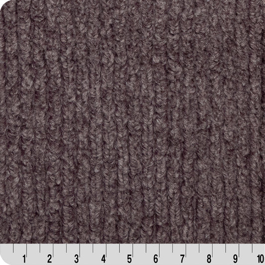 Luxe Cuddle Weave Black Cherry 58"/60" Fabric per yard