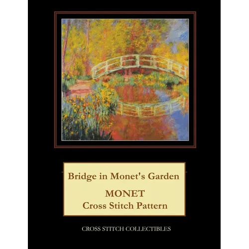 Bridge in Monet's Garden: Monet cross stitch pattern