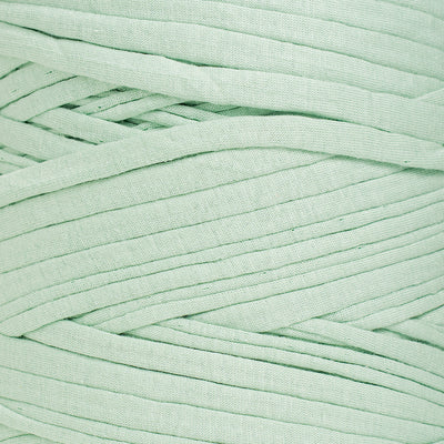 Recycled T-Shirt Fabric Yarn - Mint Color - Prismatic Fiber Arts