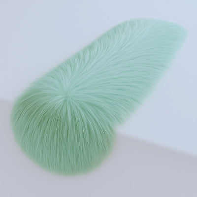 Faux Fur Table Runners – Elegant Decor for Every Occasion - Mint - Prismatic Fiber Arts