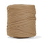 Recycled T-Shirt Fabric Yarn - Mocha Color - Prismatic Fiber Arts