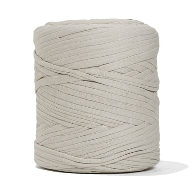 Recycled T-Shirt Fabric Yarn - Moon Color - Prismatic Fiber Arts