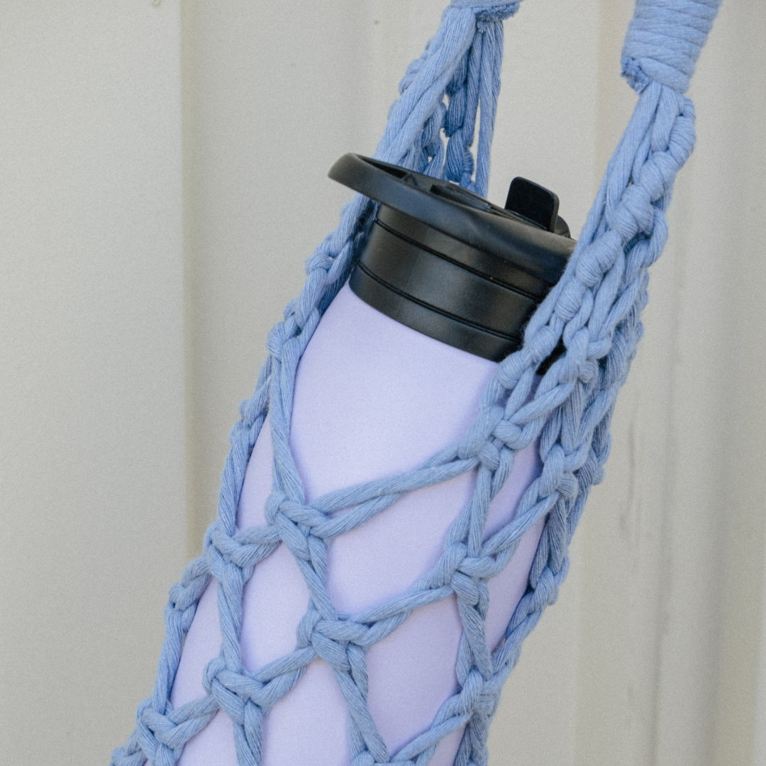 Macrame Bottle Holder DIY Kit by Ganxxet x AngsCraftsnCreations - Prismatic Fiber Arts