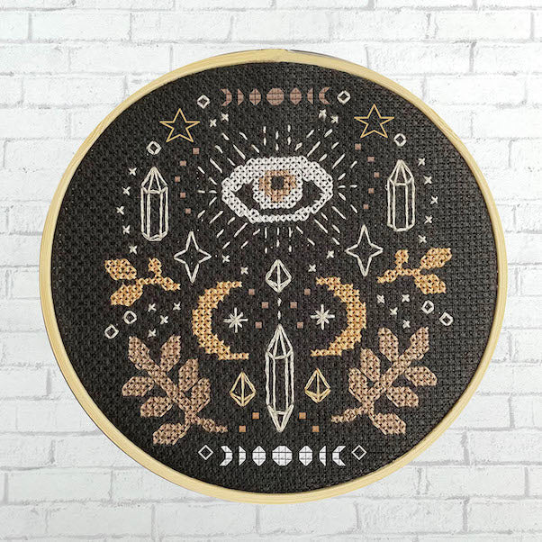 Magical & Mystical Cross Stitch Kit - Prismatic Fiber Arts