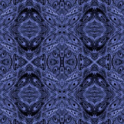 Manadalay Blue Affinity Cotton 44"/45" Fabric Per Yard - Prismatic Fiber Arts