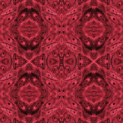 Mandalay Crimson Affinity Cotton 44"/45" Fabric Per Yard - Prismatic Fiber Arts