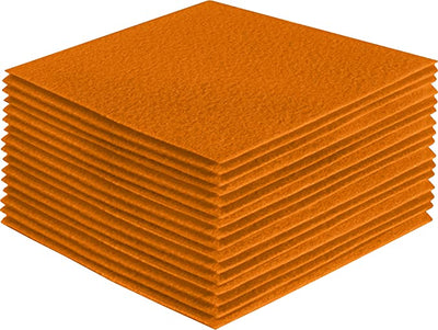 FabricLA Acrylic Felt Craft Sheet Packs – Mango | Soft 100% Acrylic Felt Sheets for DIY & Crafts - Prismatic Fiber Arts