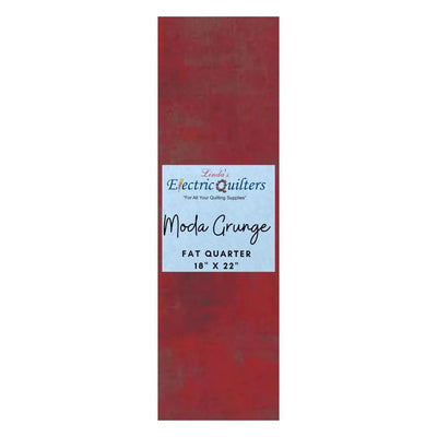 082 Maraschino Cherry Moda Grunge - Fat Quarter - Prismatic Fiber Arts