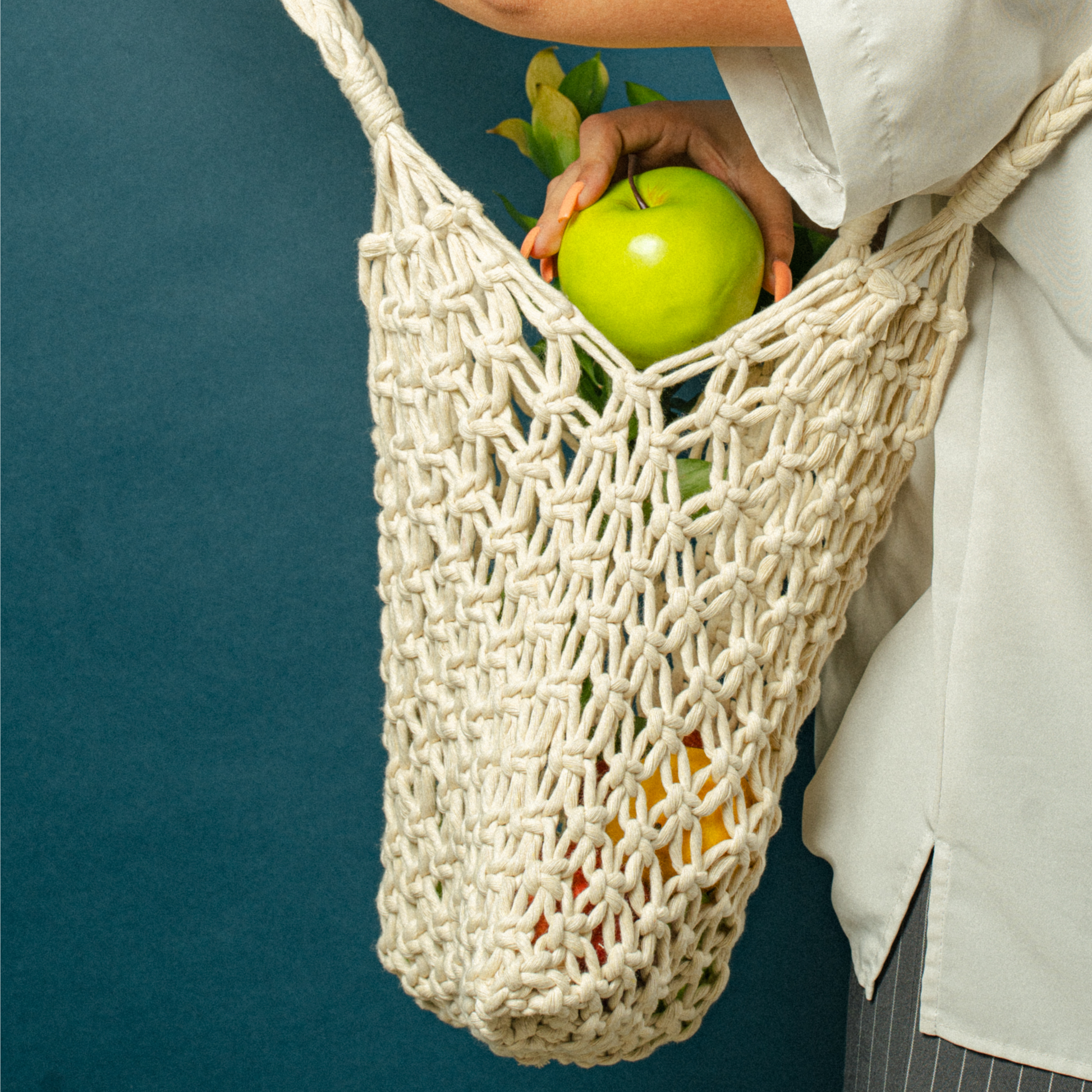 Macrame Market Bag DIY Kit by Ganxxet x Cord + Quartz - Prismatic Fiber Arts
