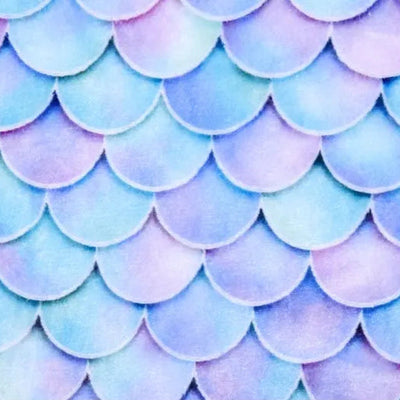 Mermaid Fin Cloud Cuddle Multi Fabric per yard - Prismatic Fiber Arts
