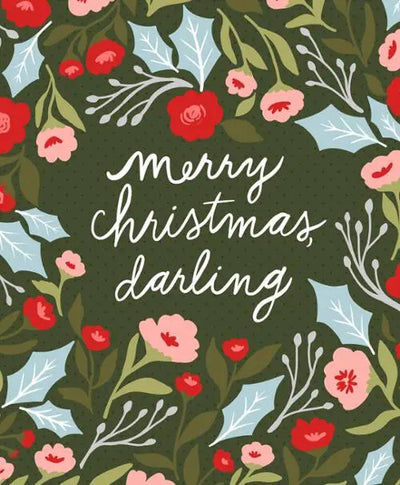 Merry Christmas Darling Packaged Panel 72" x 58" - Prismatic Fiber Arts