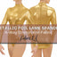 Metallic Lame Foil Spandex Knit Fabric | Gold - Prismatic Fiber Arts