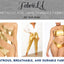 Metallic Lame Foil Spandex Knit Fabric | Gold - Prismatic Fiber Arts
