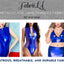 Metallic Lame Foil Spandex Knit Fabric | Royal Blue - Prismatic Fiber Arts