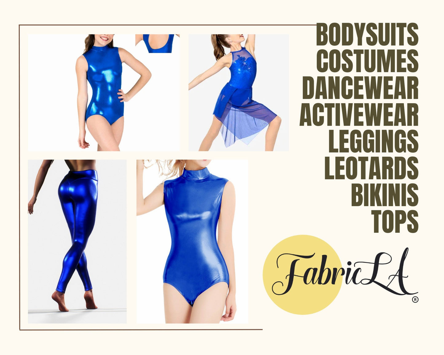 Metallic Lame Foil Spandex Knit Fabric | Royal Blue