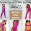 Metallic Lame Foil Spandex Knit Fabric | Fuchsia - Prismatic Fiber Arts