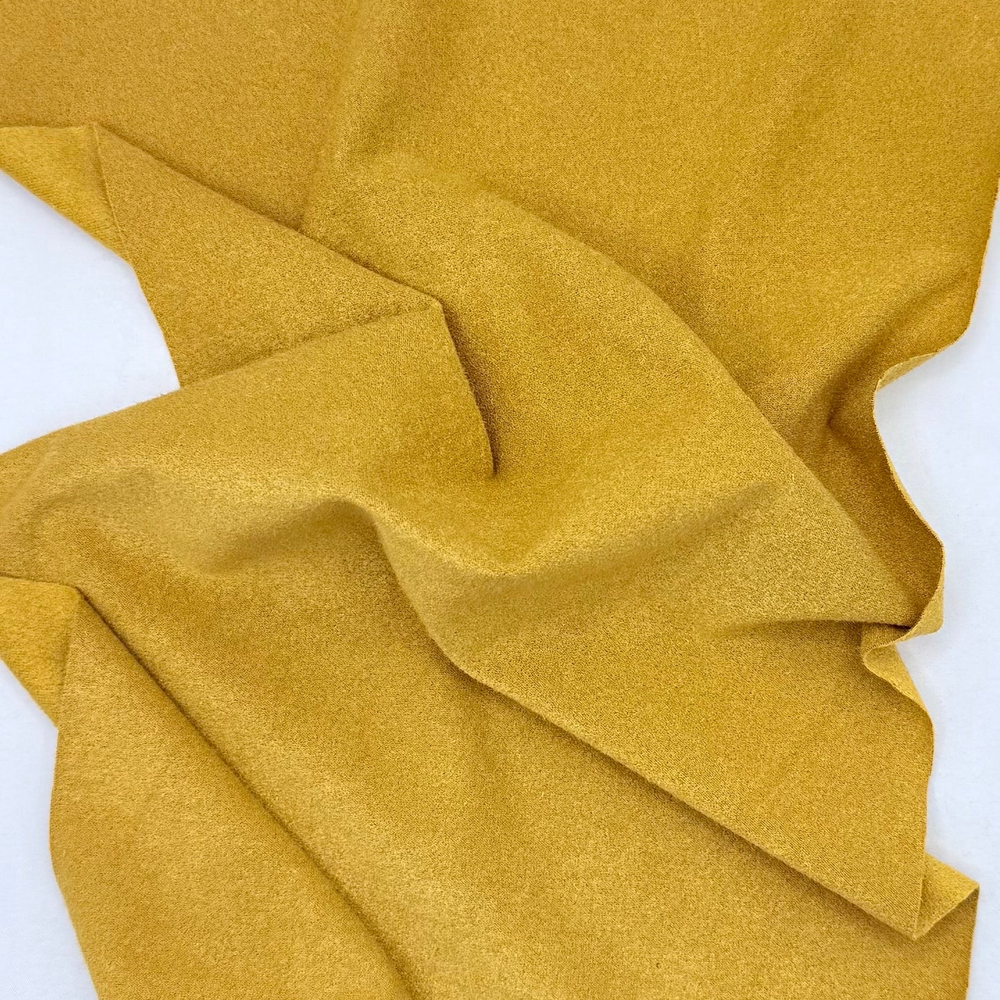 Micro Suede Spandex Fabric – Mustard – 58"/60" | Soft & Stretchy - Prismatic Fiber Arts