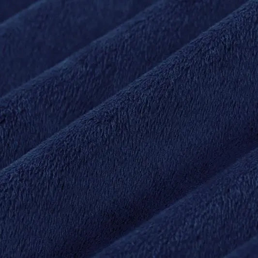Midnight Blue Cuddle 3 Extra Wide Solid Fabric per yard - Prismatic Fiber Arts