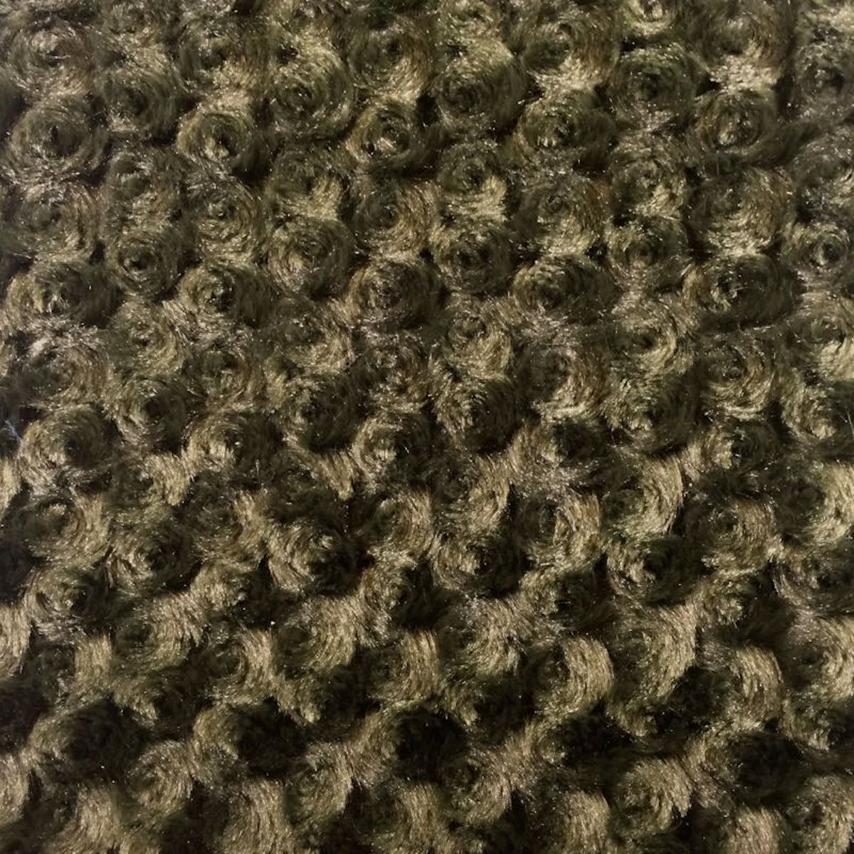 Swirl Rosebud Faux Fur Fabric - Prismatic Fiber Arts