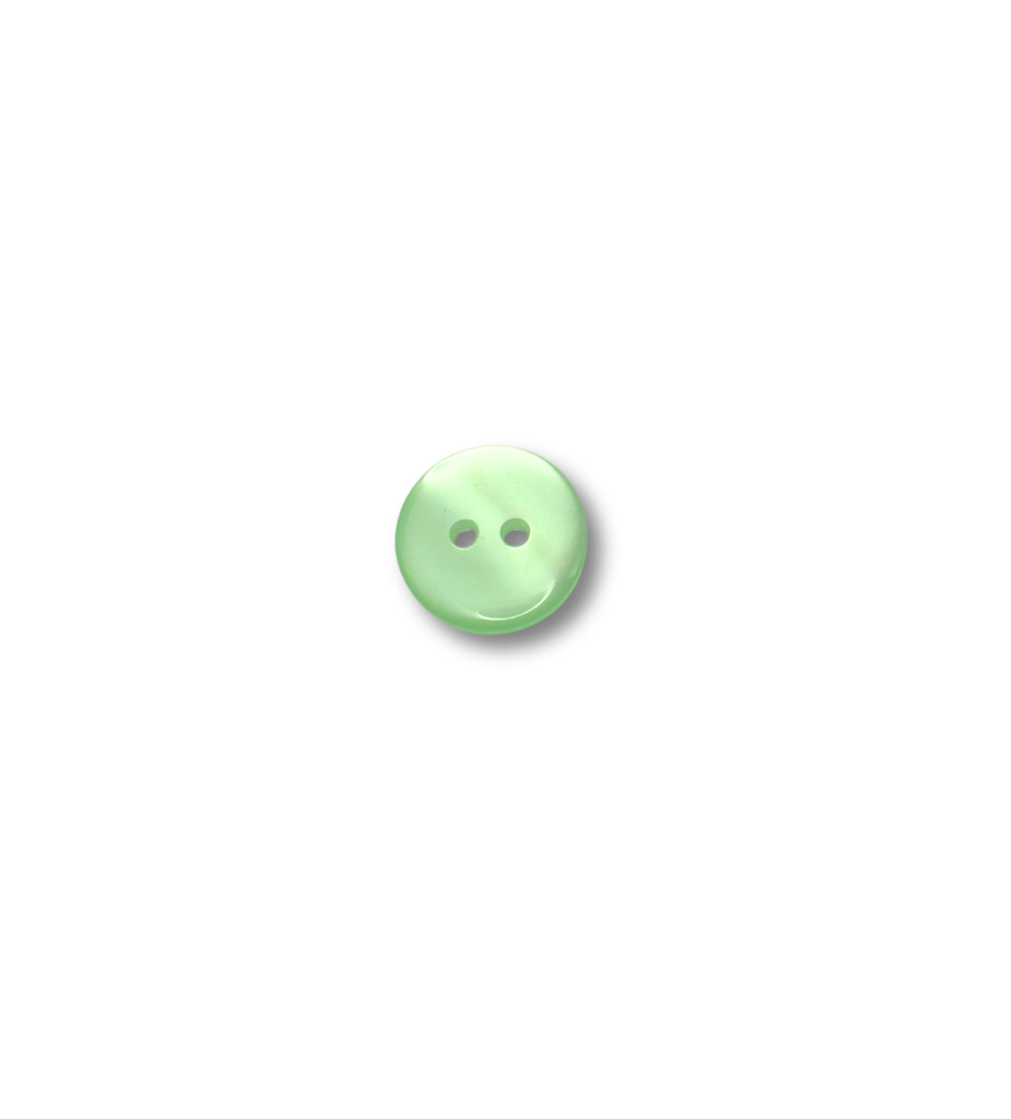 Faux Mother of Pearl Round - 10MM Button - Prismatic Fiber Arts