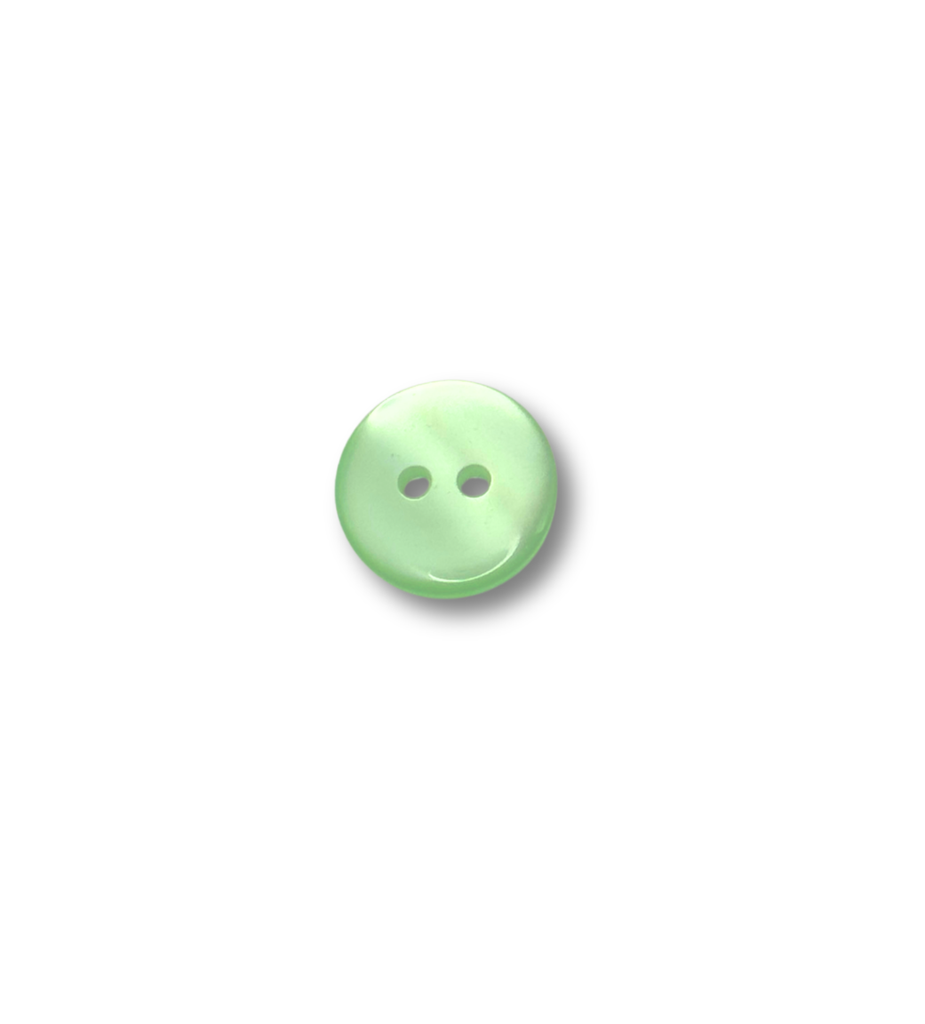 Faux Mother of Pearl Round - 14MM Button - Prismatic Fiber Arts