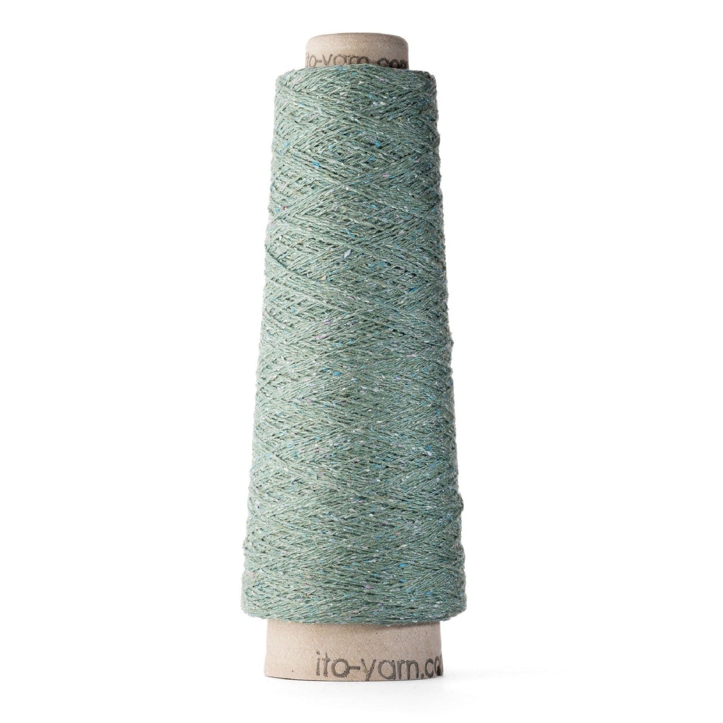 Organic Silk Noil Weaving Yarn Cone - Prismatic Fiber Arts